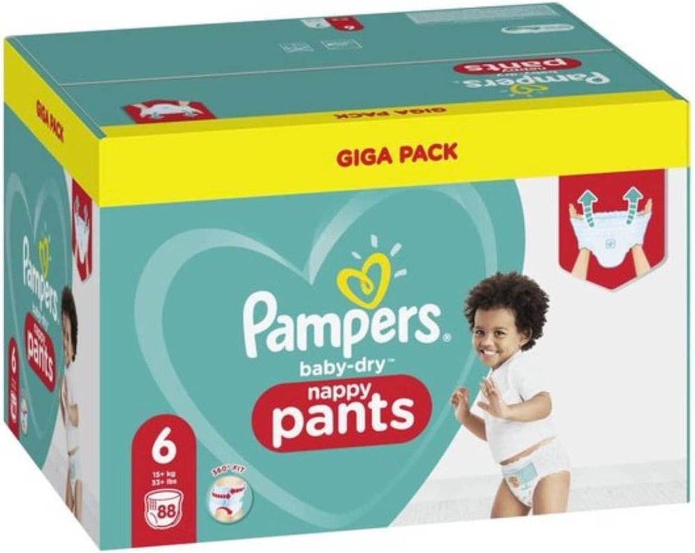 Pañales Pampers 81657566 Baby-Dry Pants, blanco