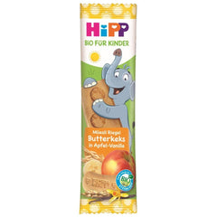 Hipp Bio-Riegel Müesli-Freund Elefant Butterkeks en Apfel-Vanille, paquete de 24 unidades (24 x 20 g) Madre e hijo Naty Shop 20 g (paquete de 24 unidades) Keks/Apfel-Van.