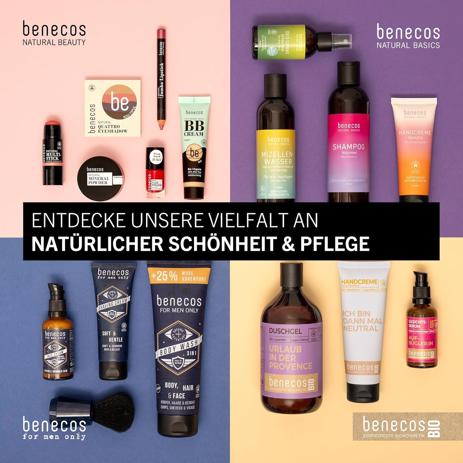 Benecos 20-Free esmalte de uñas vegano oh lala - esmalte de uñas a base de hierbas - de secado rápido y de larga duración - permeable al agua - enriquecido con biotina - 5ml