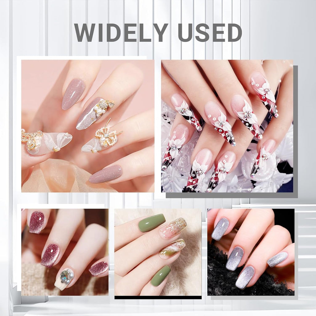 Sularpek 8 Stück Nagel Pinsel Set, Pinsel Für Gelnägel, Nageldesign Pinsel, Nail Art Dotting Tools, Nailart Pinsel Für Gel Acryl Nägel Nailart