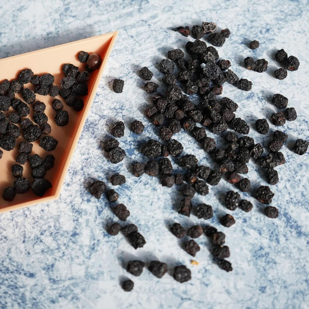 Aronia ORIGINAL, Fructe de aronia deshidratate, fără conservanți, fără zahăr adăugat, 500 grame Produse deshidratate Naty Shop