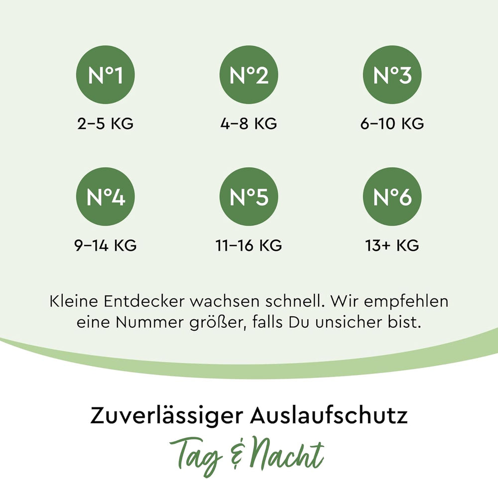 LILLYDOO Pañales Ecológicos, Talla 5 (11-16kg), Caja Mensual (125 Piezas)