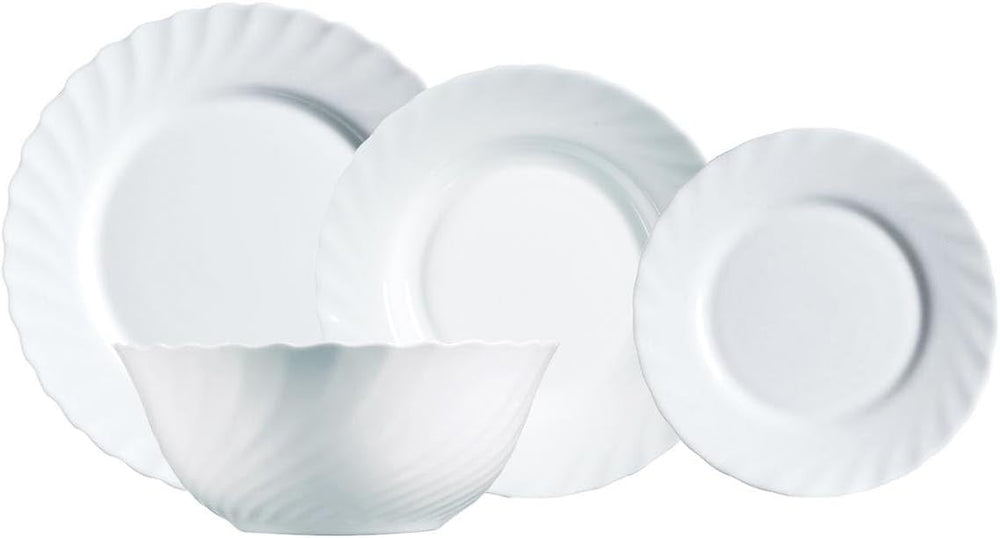 Set de veselă Dajar, alb