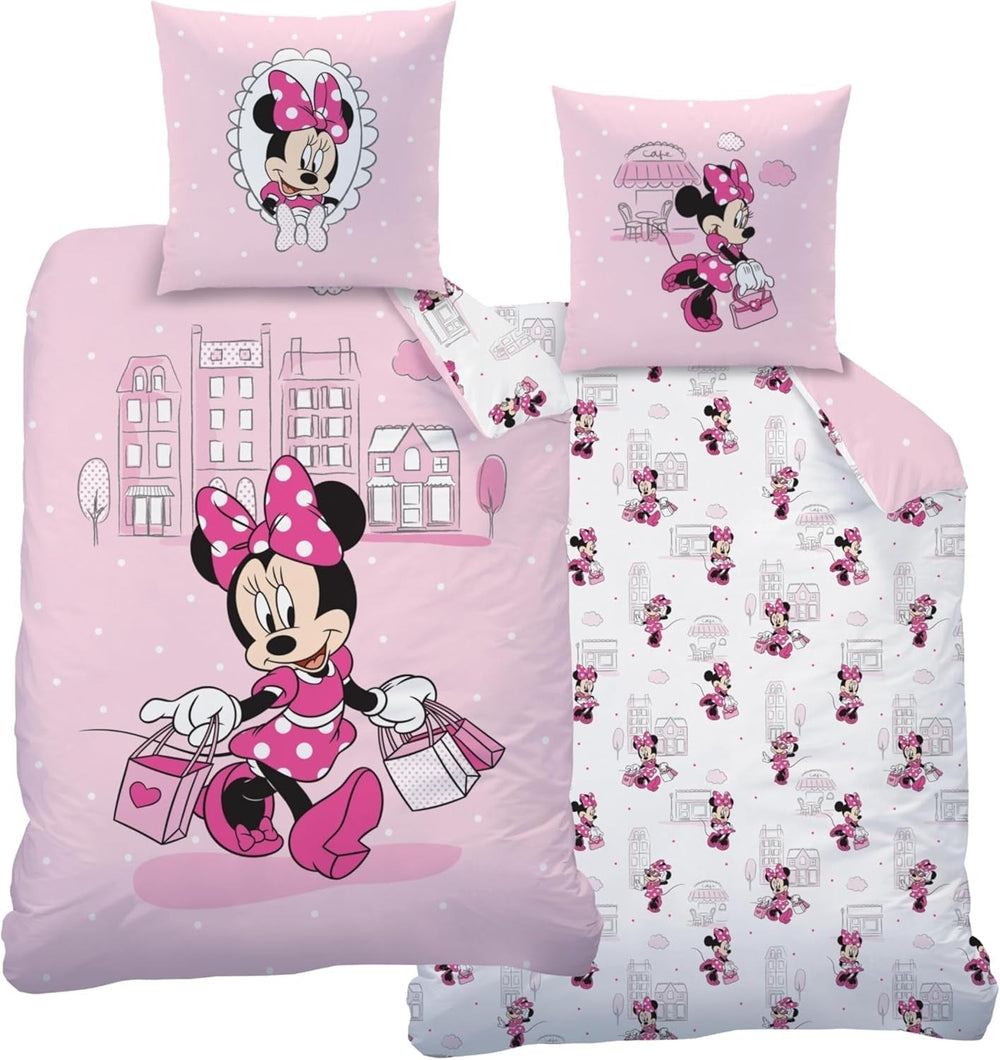 Ropa de cama infantil, varios personajes de dibujos animados, 100% algodón Ropa de cama - infantil Naty Shop Minnie Mouse