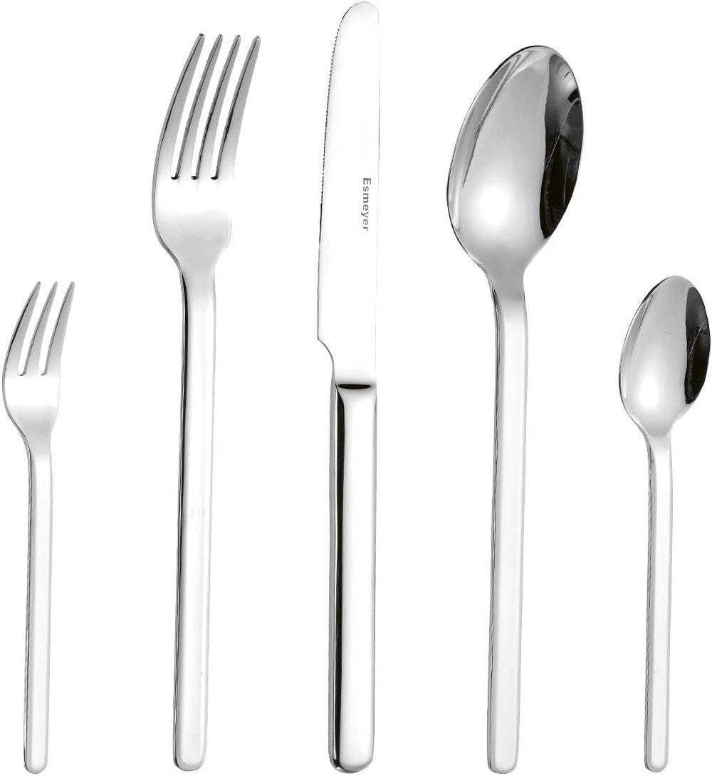 Juego de cubiertos Bettina pulido brillo 30 piezas Cocina Naty Shop