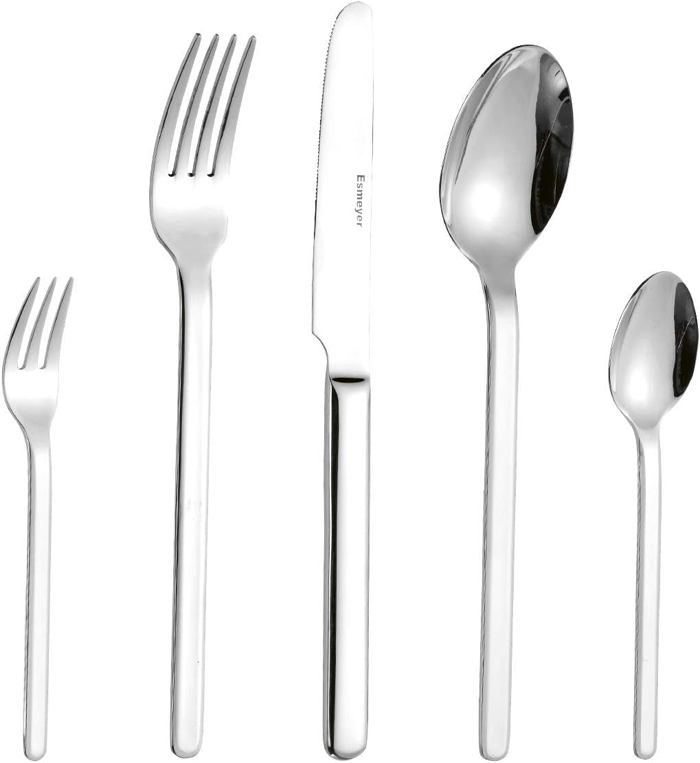 Juego de cubiertos Bettina pulido brillo 30 piezas Cocina Naty Shop