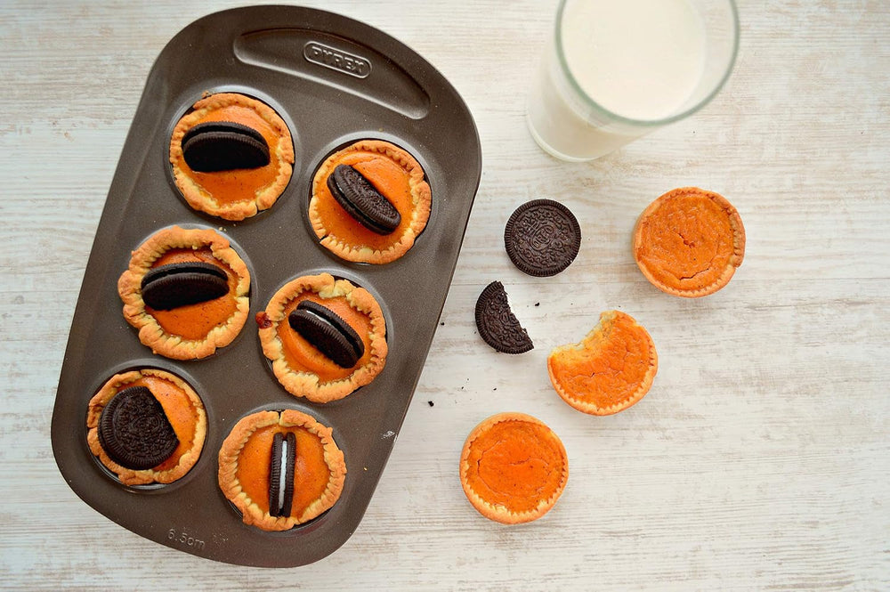 Pyrex BANDEJA 6 MAGDALENAS ASYMETRIA PX Muffinförmchen, Metall, Bunt, 6 Moldes y bandejas para magdalenas Naty Shop