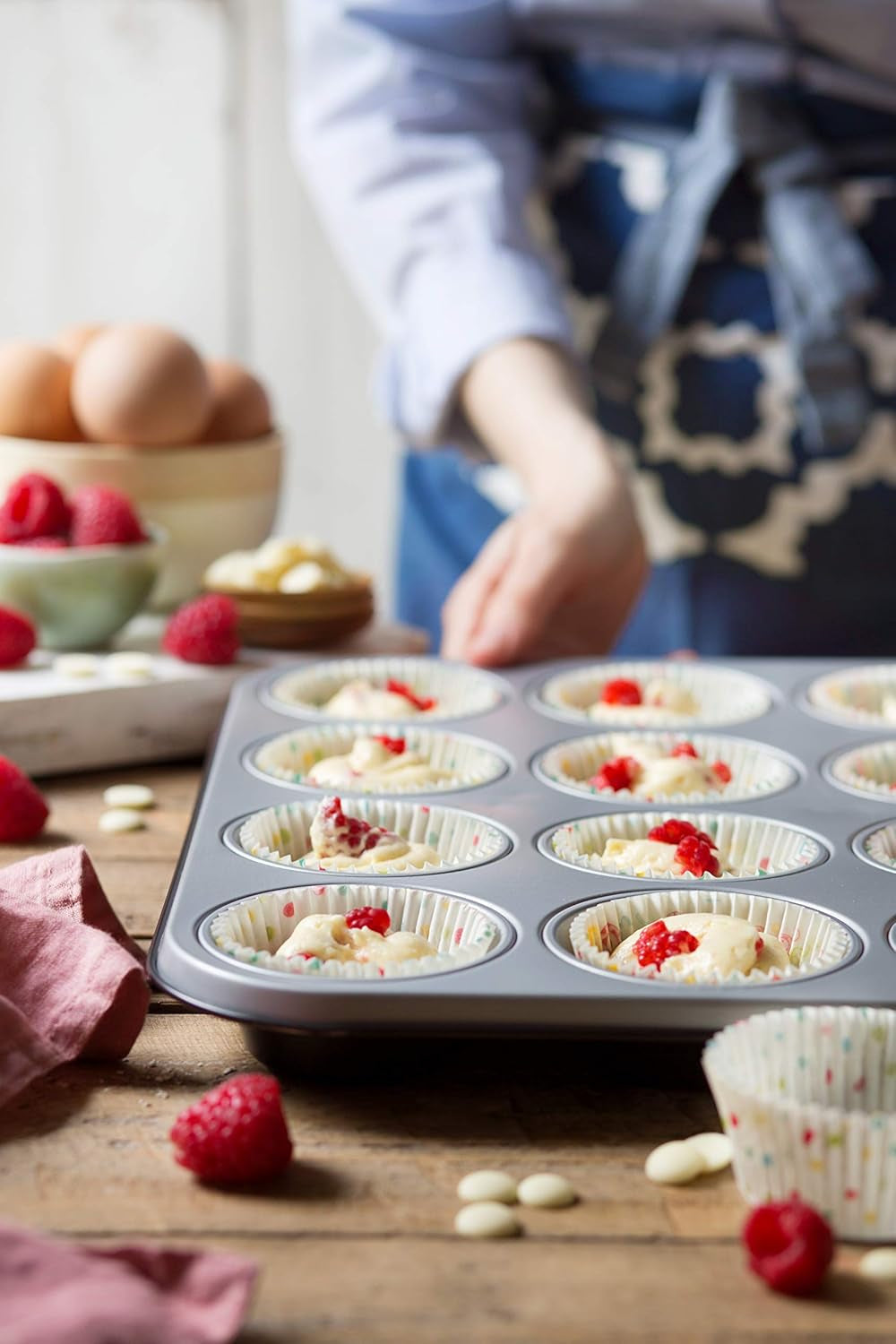 0062750 molde para 12 muffins Moldes y bandejas para hornear Naty Shop