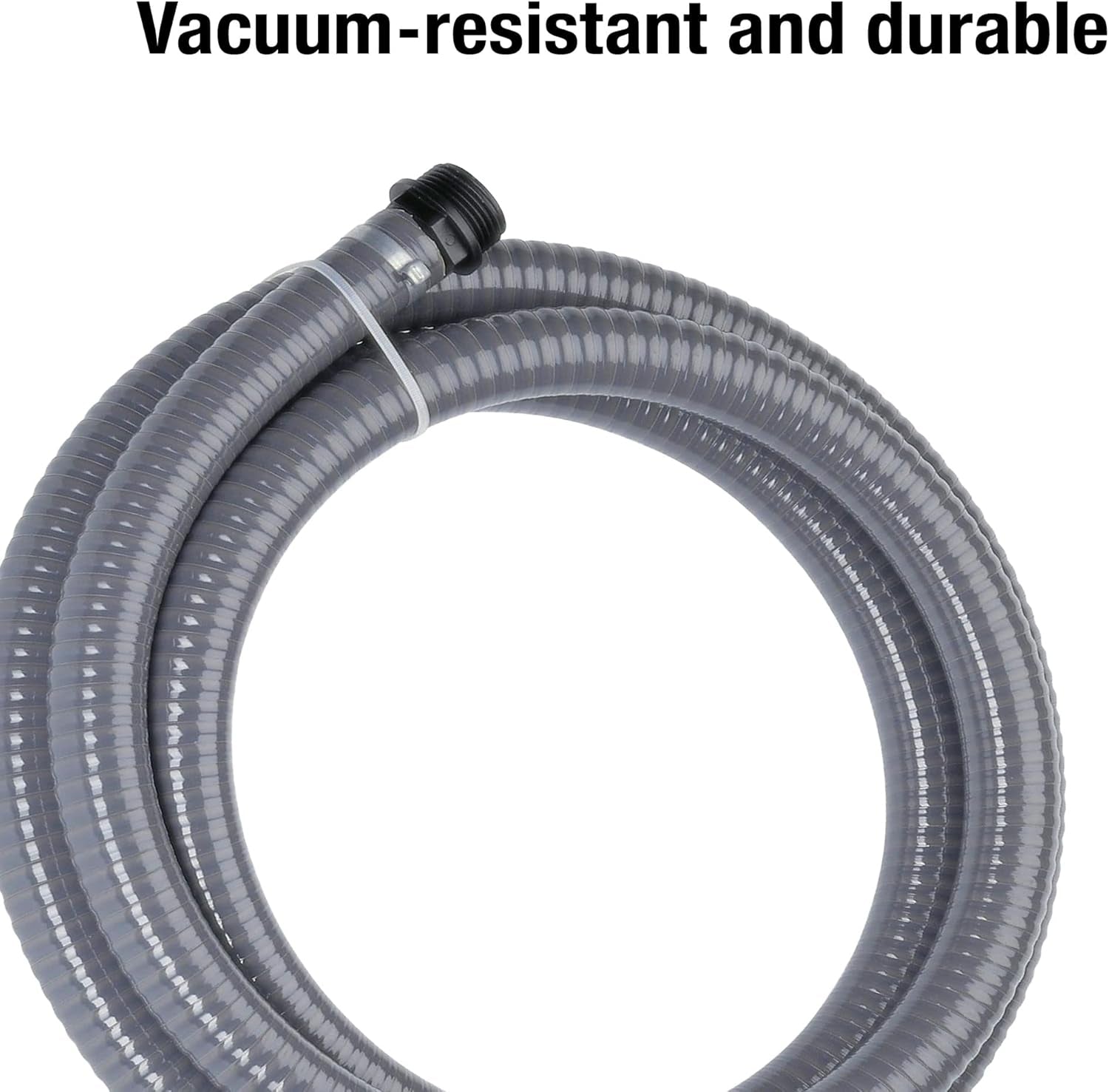 Furtun de aspirare Gardena 3,5 m: Furtun de aspirare robust pentru extinderea setului de aspirare, diametru 25 mm, rezistent la vid și gata de conectare (1412-20)