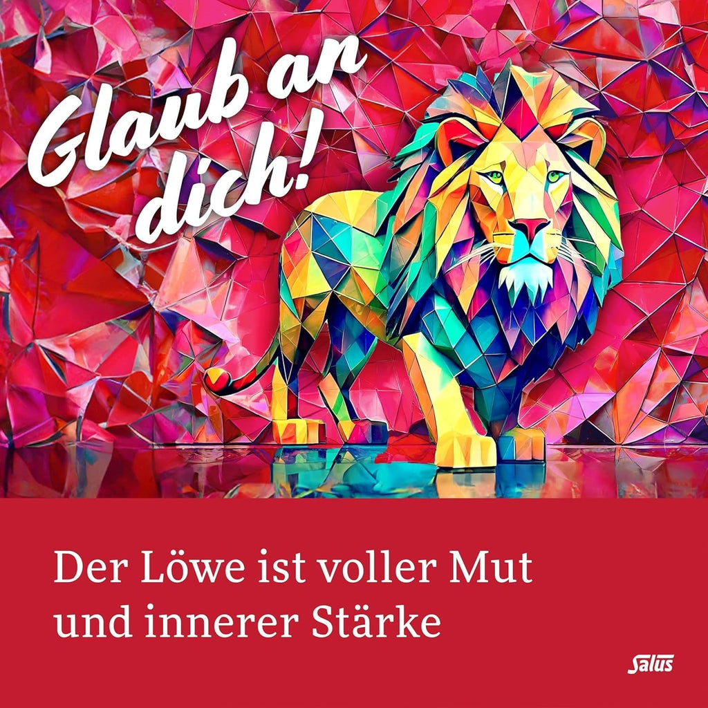 Salus - Ceai Krafttier - Leu puternic - 1X 15 pliculețe filtru (30 g) - Ceai de plante puternic cu moringa - Aromatizat - Bio