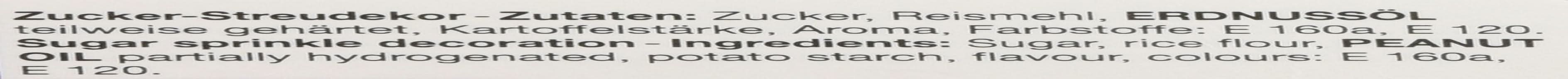 Decoración de azúcar Günthart, corazones rojos, 1,5 Kg Sprinkles Naty Shop