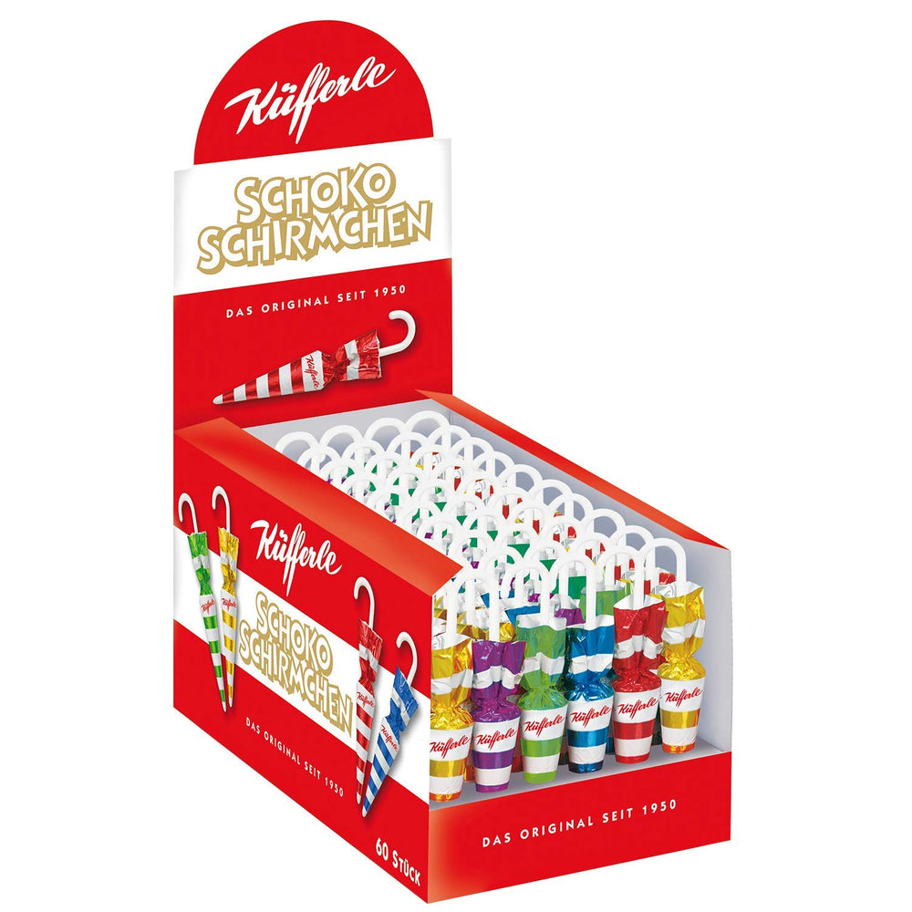 Sombras de chocolate Küfferle Polar Silver 810g (60 piezas)