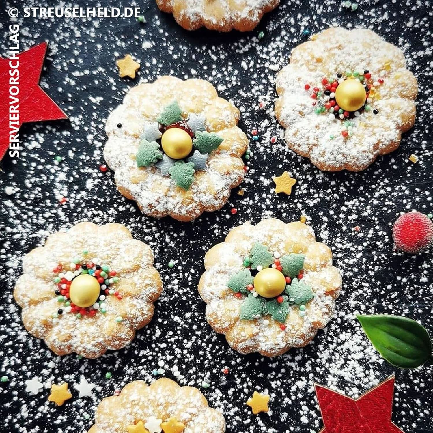 Sprinkles temática navideña, 40 gramos Sprinkles Naty Shop