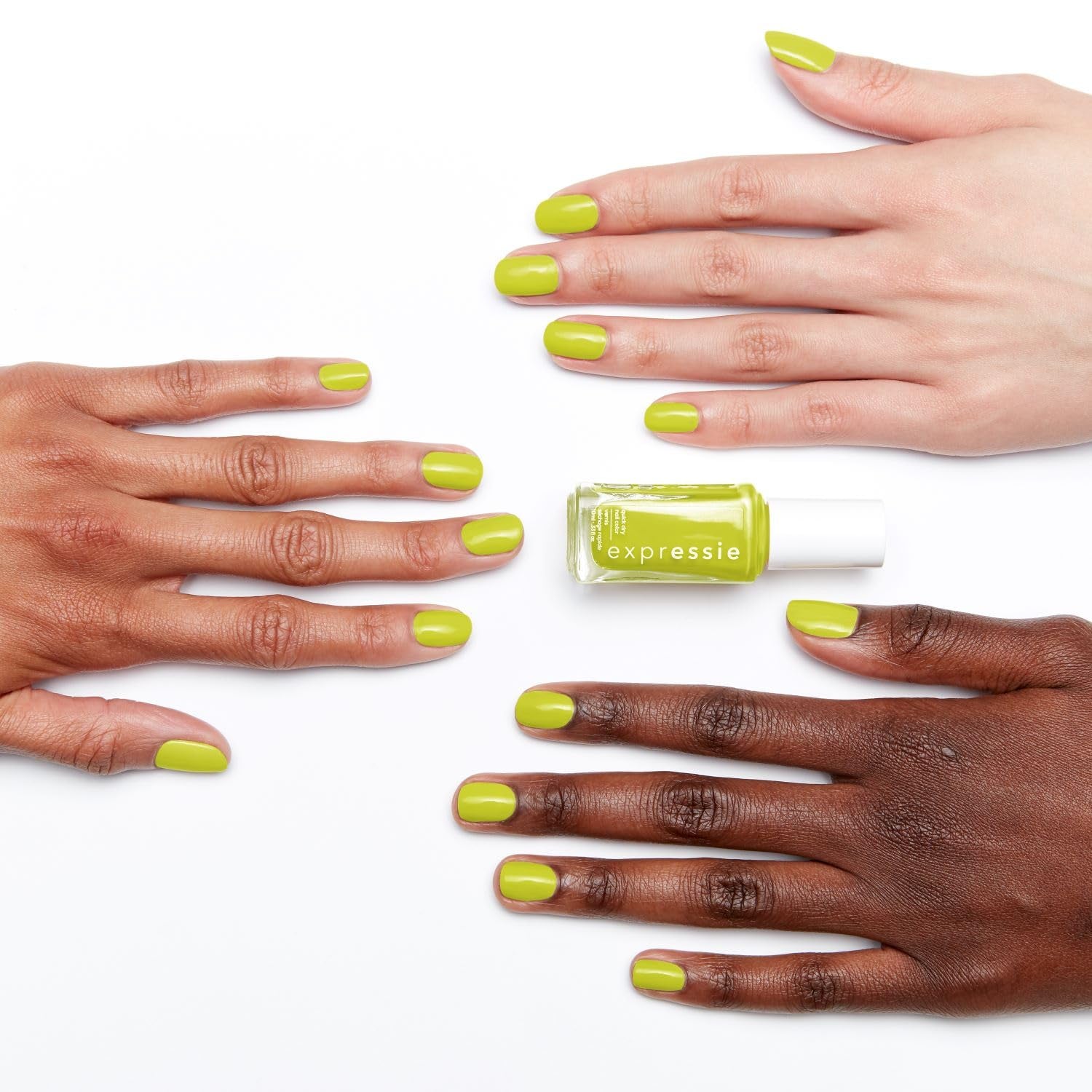 Essie esmalte de uñas de secado rápido "expression", fórmula vegana sin ingredientes animales, núm. 565 momento del personaje principal, verde, 1 x 10 ml