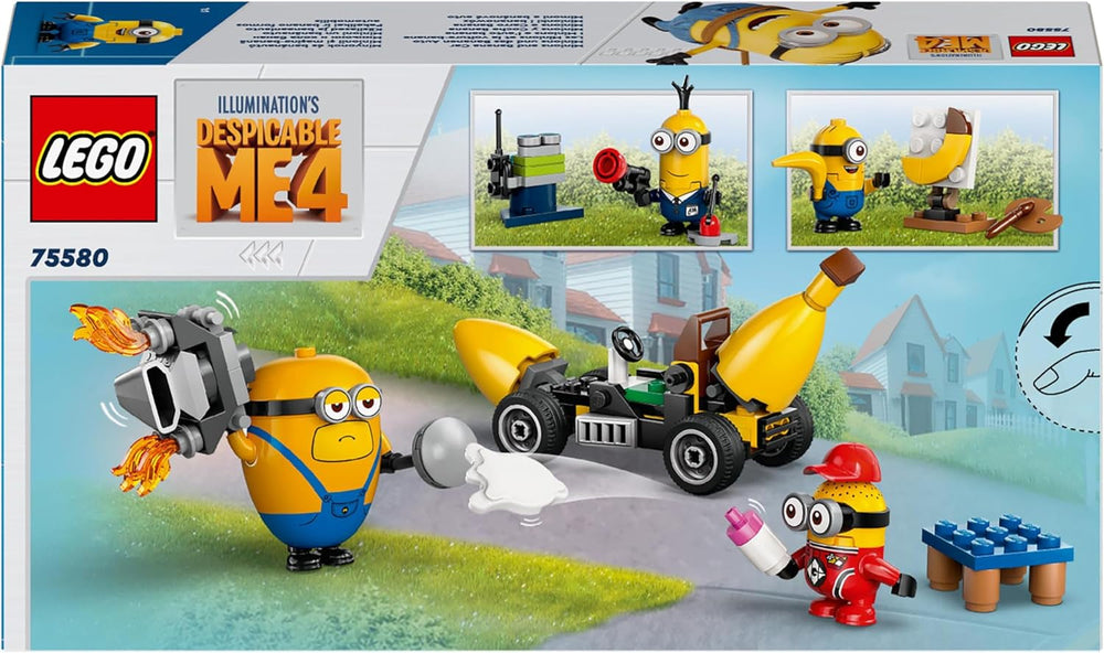 LEGO I - Simplemente Incorregible 4 Minions y la Máquina de Plátanos Set de juego para I - Minions de juguete simplemente incorregibles 4 Regalo creativo para niños y niñas de 6 años 75580 Juegos de construcción Beuche den LEGO-Store