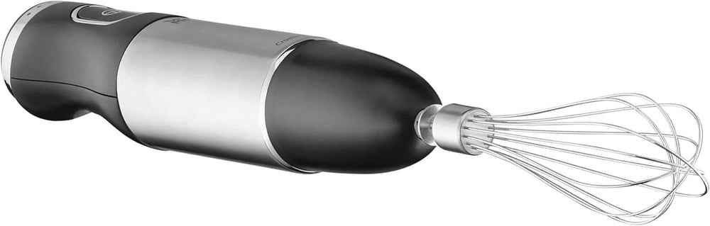 WMF Kult X Stabmixer Set 5-Teilig, Pürierstab, Schneebesen, Stampfer, Zerkleinerer, 600 Watt, Zauberstab Inkl. 700Ml Mixbehälter, Edelstahl Matt Madre e Hijo Naty Shop