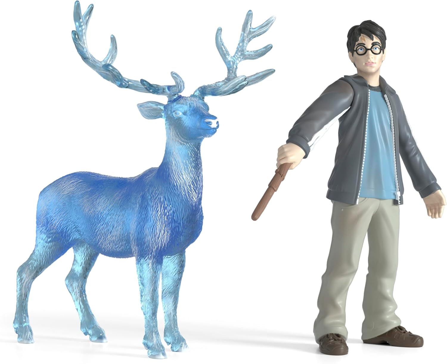 Schleich 42680 Harry Potter & Patronus, a partir de 6 años, HARRY POTTER - muñeco de juego, 16 X 11 X 18 cm Figuras Naty Shop