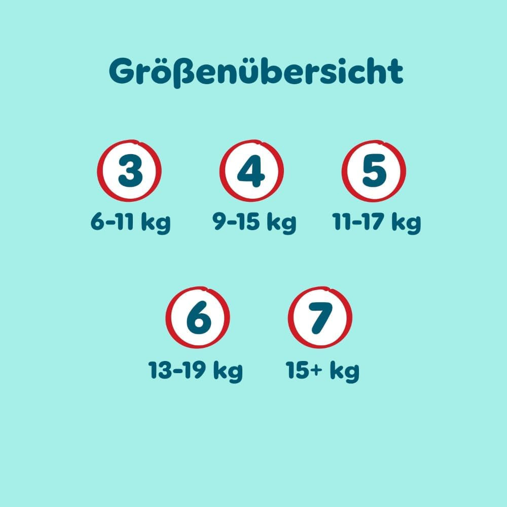 Pampers Premium Protection Pants talla 5, 144 pañales, 11 kg - 17 kg, con ajuste de 360° y puños suaves antifugas para una comodidad y protección óptimas