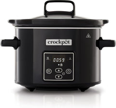 Olla de cocción lenta digital Crockpot, función mantener caliente, 2,4 litros (1-2 personas) Slow Cooker Naty Shop Default Title