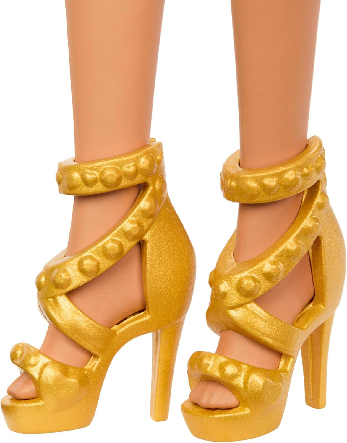 Papusa Barbie dansatoare de moda cu rochie rosie cu volane, pantofi de dans, par castaniu si accesorii trofeu de dans, JFR09 Papusi Naty Shop