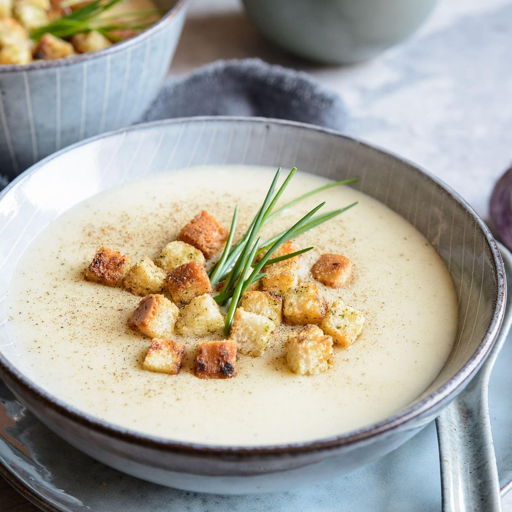 Prymat Getrockneter Knoblauch granuliert 1,05 kg – Aromatisches Knoblauchgranulat zum Würzen von Fleisch, Fisch, Gemüse, Sauce, Dips & Marinaden – intensiv im Gesmack – ohne Zusätze