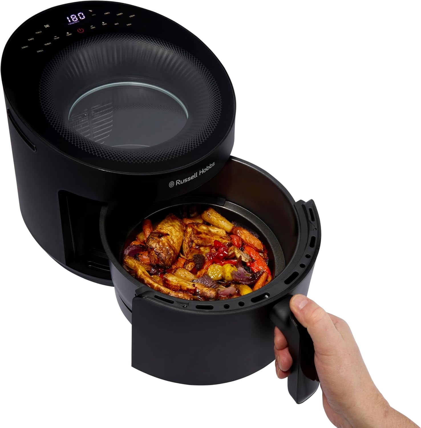 Russell Hobbs Airfryer, 5 litros, 10 programas, ventana Naty Shop Electrodomésticos