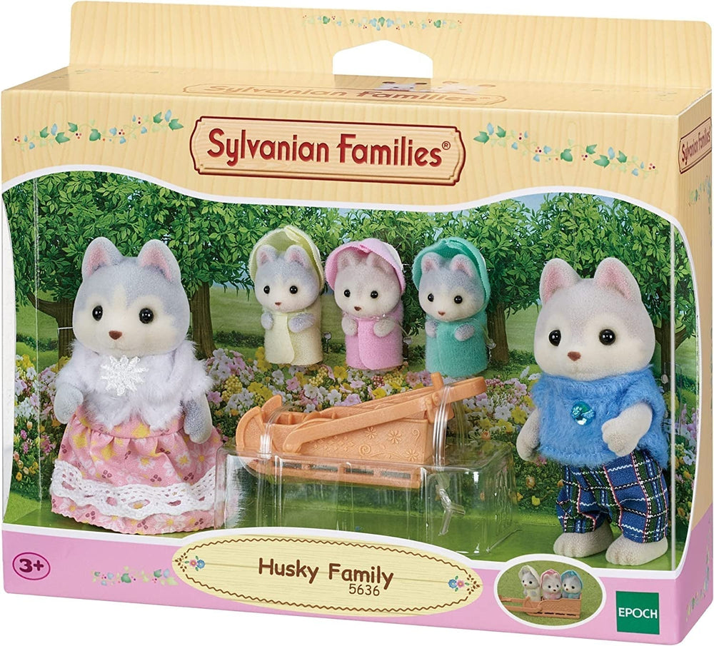 Sylvanian Families L5636 Husky Family Naty Tienda Muñecas