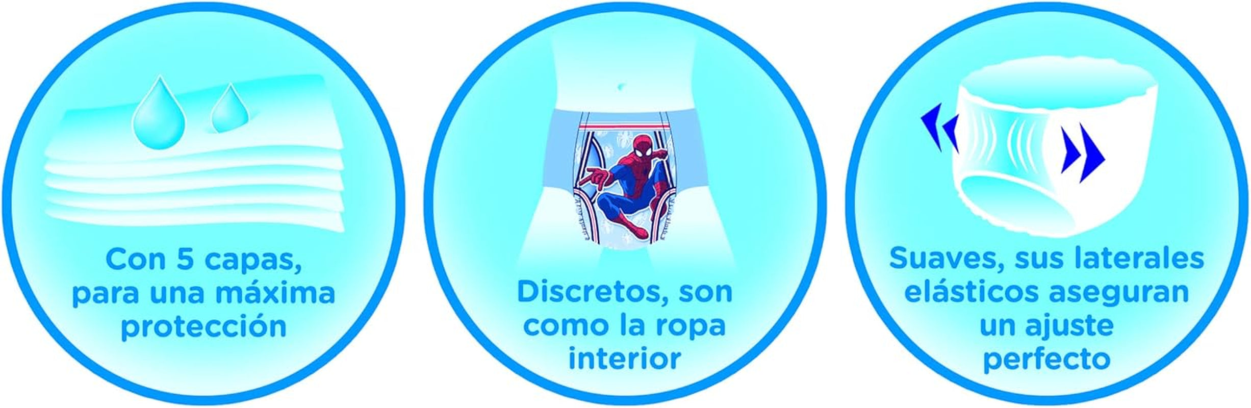 Huggies DryNites Ropa de dormir para niñas, 3-5 años (16-23 kg), 2 x 16 piezas