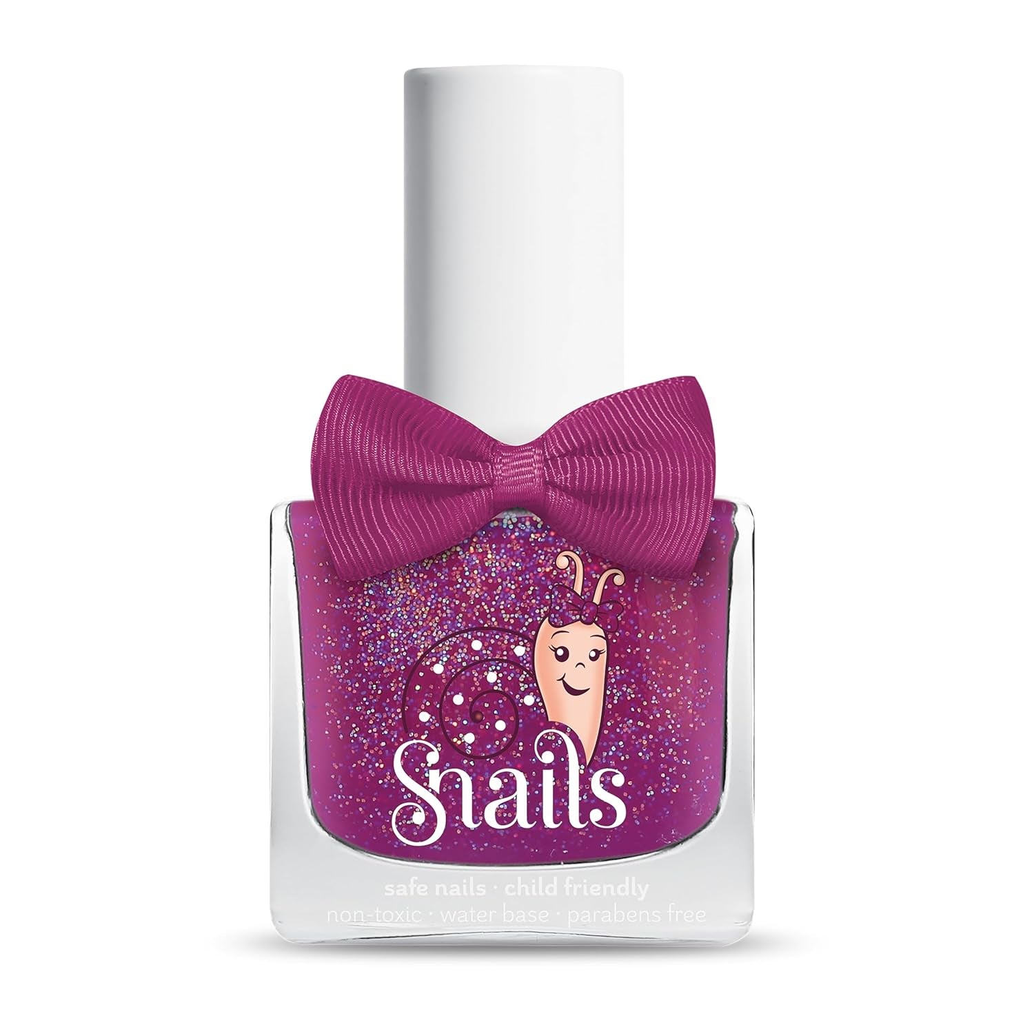 Snails 516066 Esmalte de uñas Kids Disco Girl, a base de agua, lavable, seguro, vegano
