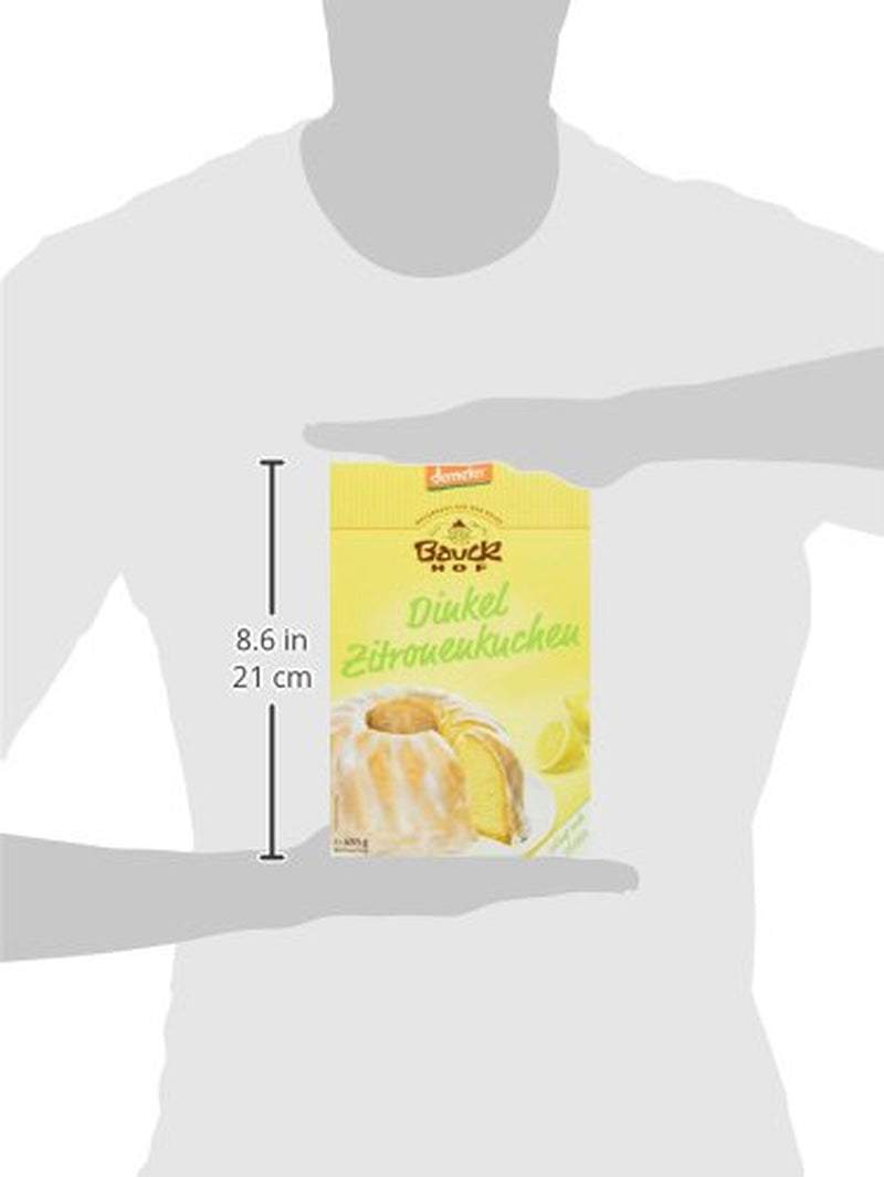 Prăjitură cu lămâie și speltă Demeter, pachet de 6 (6 x 485 g)