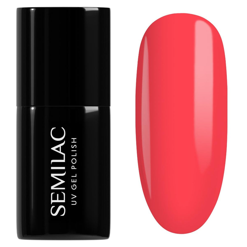 Esmalte de uñas UV Semilac Hybrid 447 Loco Lime 7ml Colección Neonz