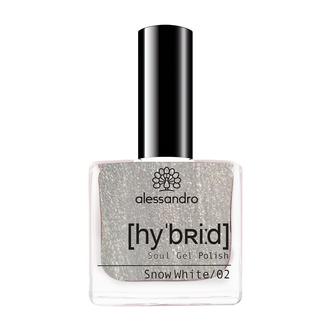 Esmalte de uñas Alessandro Sinful Glow HYBRID - Tono nude - Uñas perfectas en solo 3 pasos, sin LED - ¡dura hasta 10 días! 8ml