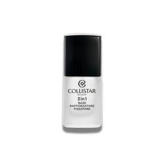 Collistar Esmalte de Uñas 3 en 1, Base, Endurecedor, Fijador, Facilita la Aplicación, Fortalece las Uñas, Intensifica el Brillo, Alarga la Durabilidad, 10ml