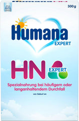 Humana HN Expert, desde el nacimiento, alimento especial para diarreas frecuentes o prolongadas, favorece la normalización del patrón de deposiciones, con plátano, 300 g Naty Shop 300 gramos