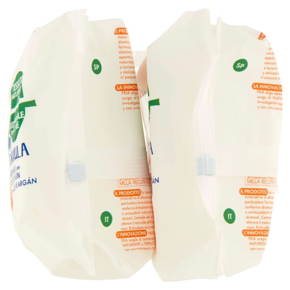 Toallitas húmedas, pack de 2 (2 x 72 toallitas) Toallitas húmedas para bebés Naty Shop