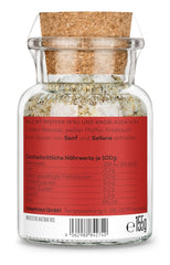 Ankerkraut "Merry Crisis" Anlass-Gewürz, Aioli Pfeffer Salz zum Verschenken, Gewürz Geschenk mit Knoblauch, 155 g en corcho