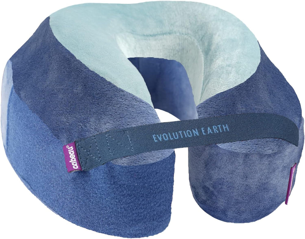 Cabeau Evolution Earth - Pernă pentru gât 25 cm Perne calatorie Naty Shop Albastru