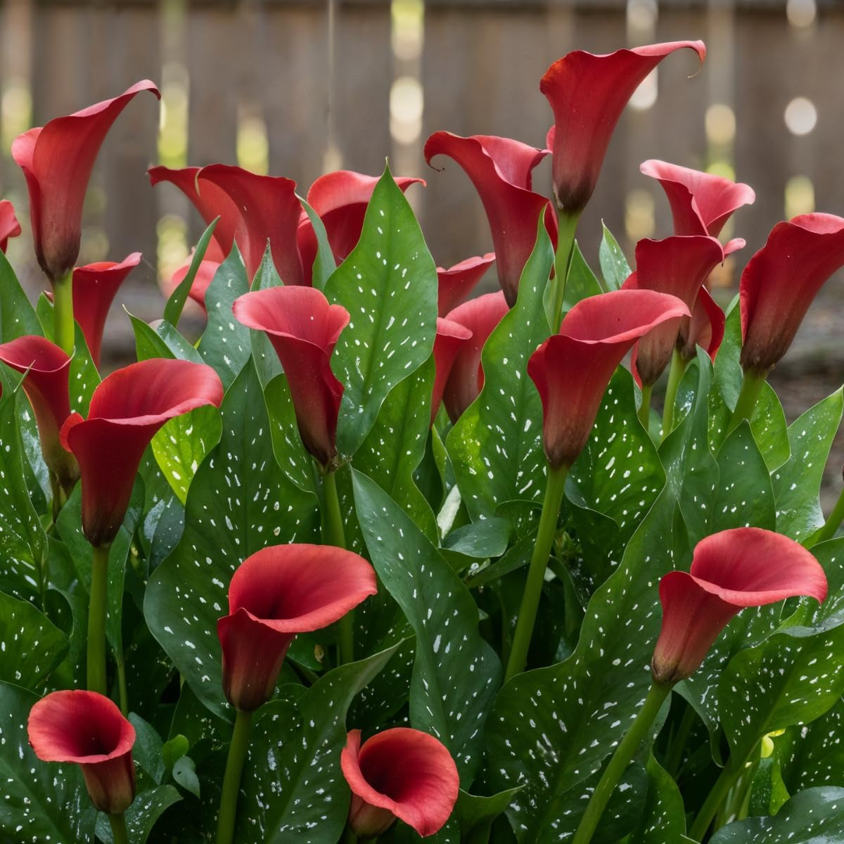 Calla Bulbs Hardy Perennial - Zantedeschia Orange Passion (naranja) - 5 bulbos de flores grandes - Plantas holandesas reales - para jardín y macetas (no semillas, no artificiales)