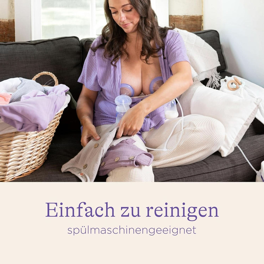 Sacaleches Lansinoh con accesorios de succión - talla S (21 mm), 2 piezas Alimentación y Accesorios Lactancia Tienda Bebe Naty