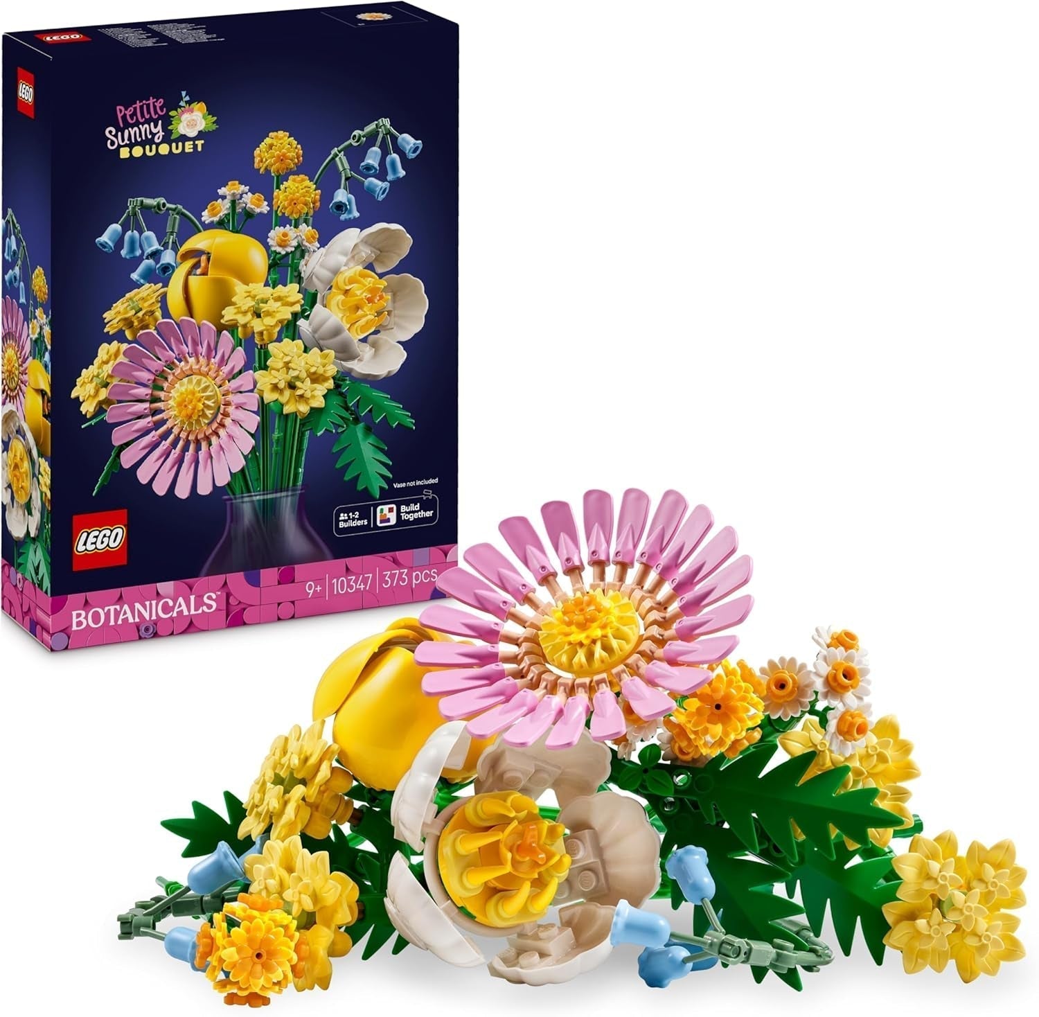 LEGO Botanicals Ramo de Verano Pequeño - Set de Construcción de Flores Artificiales - Incl. campanillas, ranúnculos y tulipanes - Idea de regalo para mujeres, madres y hombres - 10347 Juegos de construcción Besuche den LEGO-Store Default title