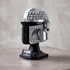 LEGO Star Wars Modelo de casco mandaloriano, colección de decoración de habitaciones y un maravilloso regalo para adultos, kit, hombres, mujeres, madre, padre, idea de regalo de colección 75328 Juegos de construcción Besuche den LEGO-Store