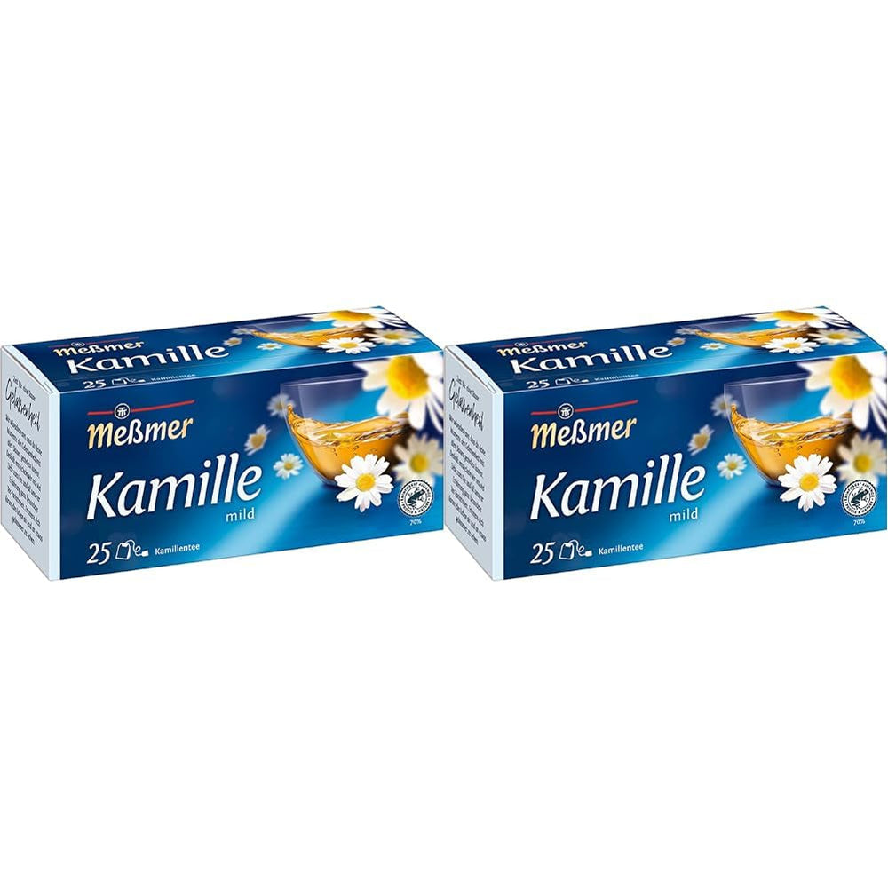 Meßmer Amestec de urzică | 25 | Pliculețe de ceai | Vegan | Fără gluten | Fără lactoză