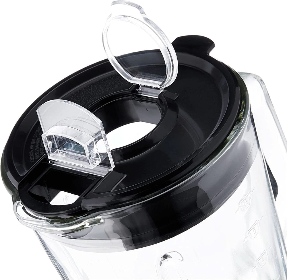 Russell Hobbs Batidora con base 2 en 1 [batidora con vaso de vidrio de 1,5 l y mini batidora de 0,6 l - To-Go-Trinkflasche Inkl. Deckel] Spülmaschinenfest, Función Impuls-/Ice-Crush, Becher BPA Frei, Edelstahl 23821-56 Cocina Naty Shop