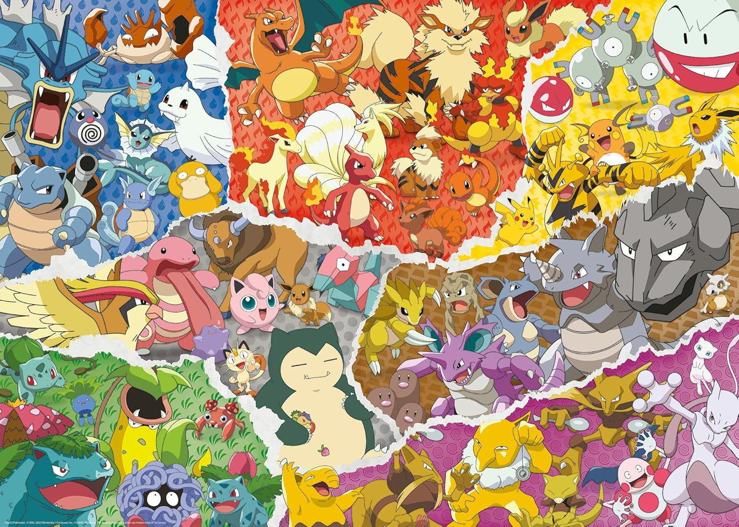 Ravensburger Puzzle 12000832 - Pokémon Adventure - Puzzle Pokémon de 1000 piezas para adultos y niños mayores de 14 años Puzzle Naty Shop Nuevo diseño