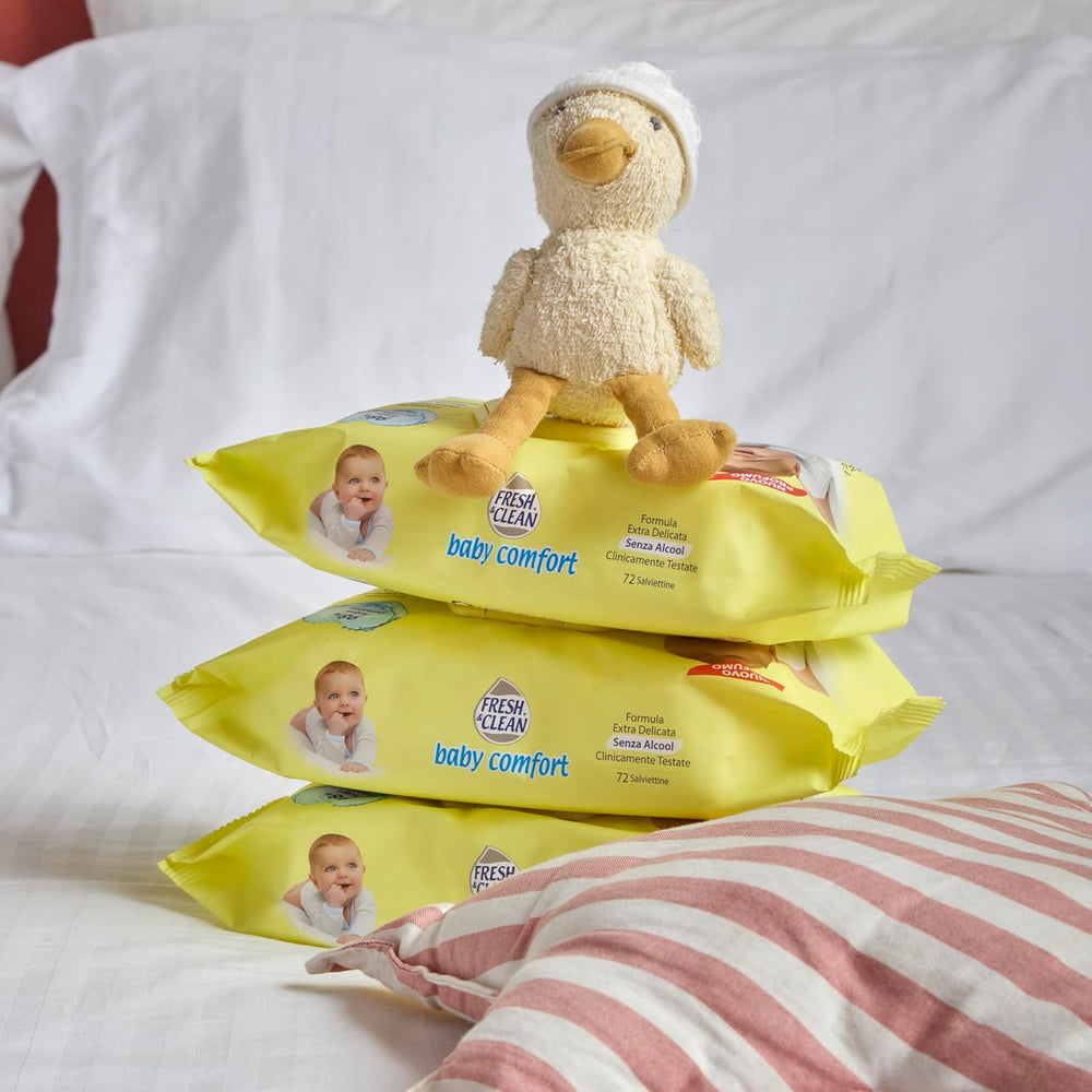 Toallitas húmedas, 72 piezas