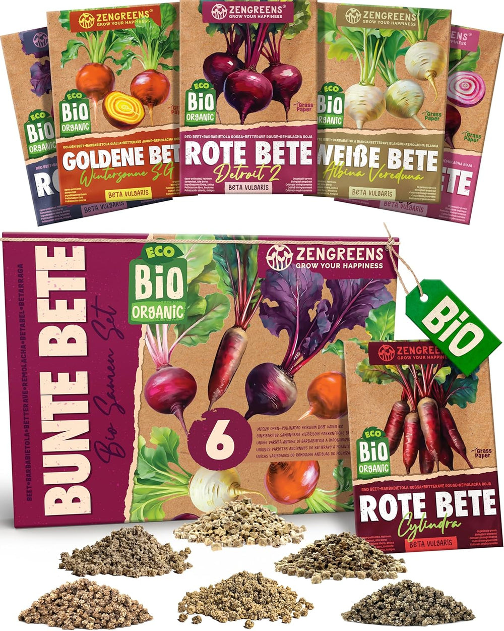 Semillas de tomate orgánicas en un juego de 10 - 10 Semillas de tomate para un fácil cultivo en el jardín, balcón o lecho elevado - Semillas de plantas - Plántulas