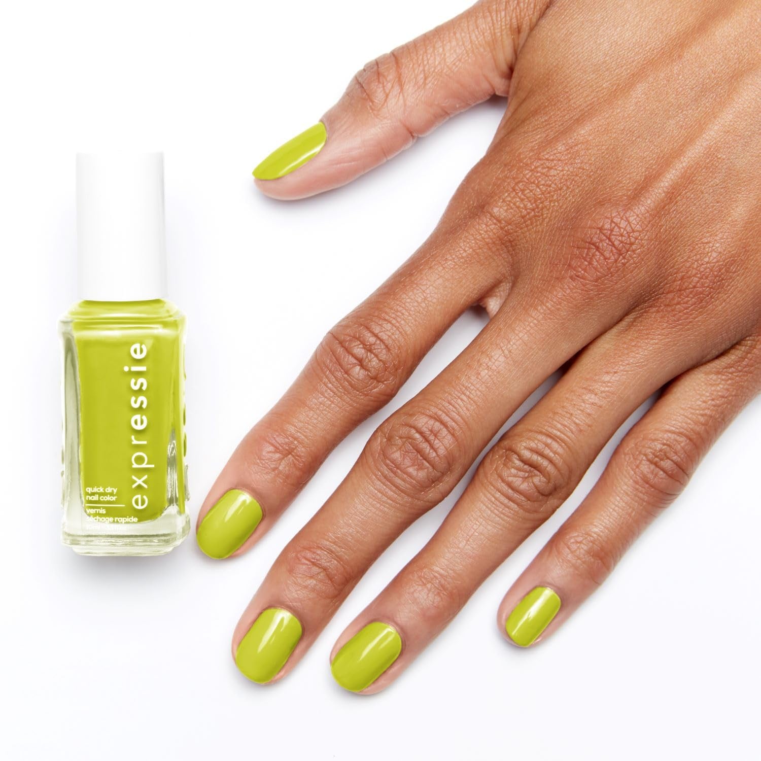 Essie esmalte de uñas de secado rápido "expression", fórmula vegana sin ingredientes animales, núm. 565 momento del personaje principal, verde, 1 x 10 ml