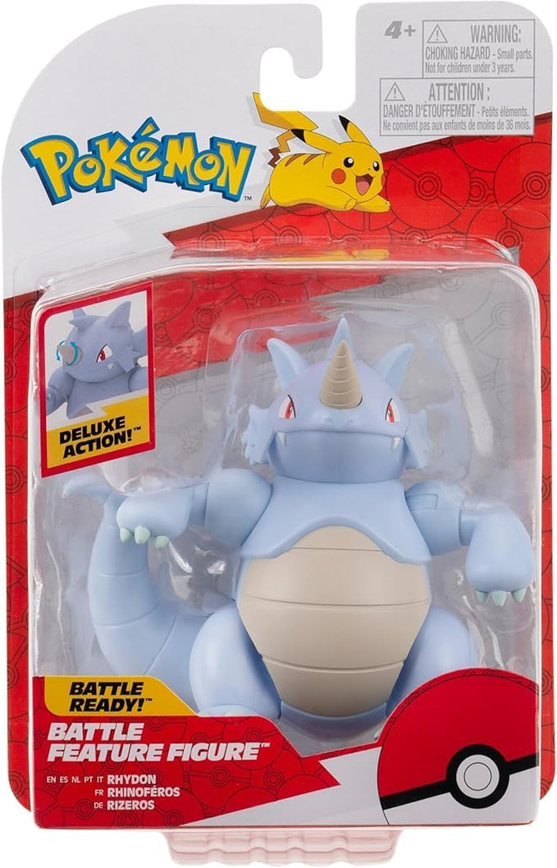 Pokémon PKW3418 - Figura Battle Feature - Figura Móvil Oficial Rizeros 11.5cm Figuras de acción Naty Shop