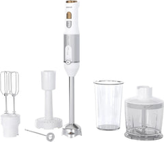 Sencor Multifunktionaler Standmixer, Ultra-Leistungsstark, 6 en 1, 1200 W, Mit Doppel-Schneebesen, Zerkleinerer & Mousseur, Kartoffelstampfer, Quadblade-Klingen Aus Titan, Stufenlose Bucatarie Naty Shop