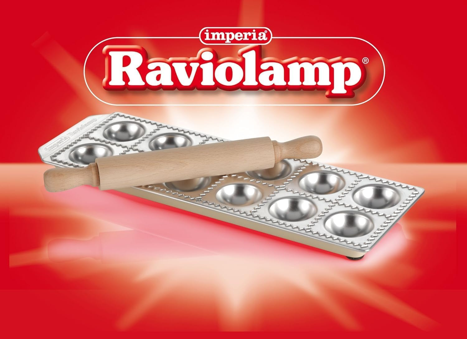 G S D Haushaltsgeräte Ravioli Chef Ravioliforme, Acero, 52x52mm, Natur